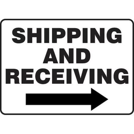 Accuform Safety Sign SHIPPING AND RECEIVING MVHR570XV MVHR570XV